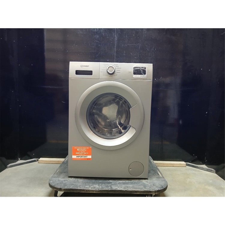 GRADE A2 - Indesit Push&Go 10kg 1400rpm Washing Machine - Silver
