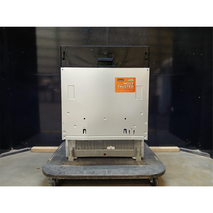 GRADE A2 - Hotpoint Integrated Dishwasher - Flexiload Inverter Motor Black control panel