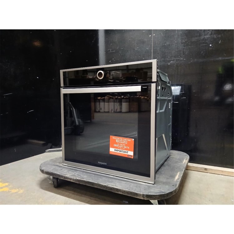 GRADE A2 - Hotpoint Class 4 HOI4S8HM0XUK Fan Oven with Air Fry - Stainless Steel