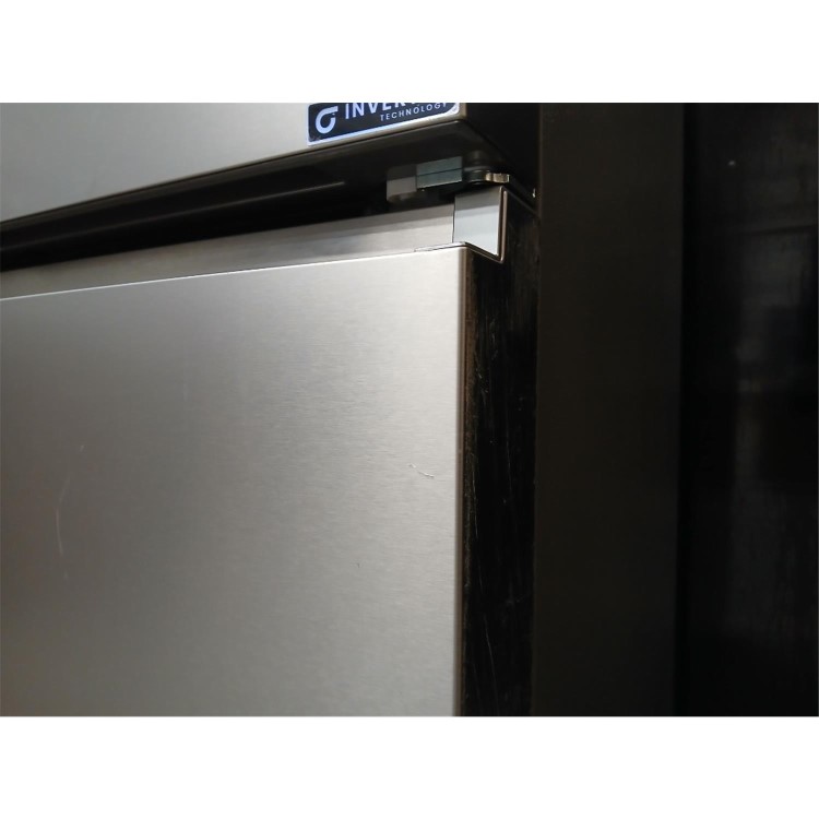 GRADE A2 - Hisense 634 Litre French Style American Fridge Freezer - Stainless Steel