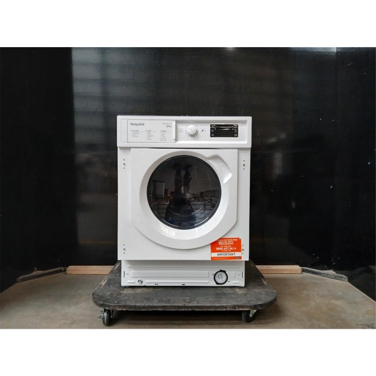 GRADE A2 - Hotpoint Anti-Stain 8kg Wash 6kg Dry Integrated Washer Dryer -  White