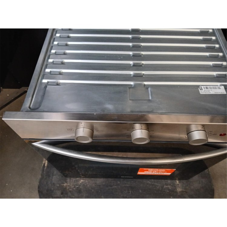GRADE A3 - Indesit IO232HXUK Electric Conventional Single Oven - Stainless Steel  