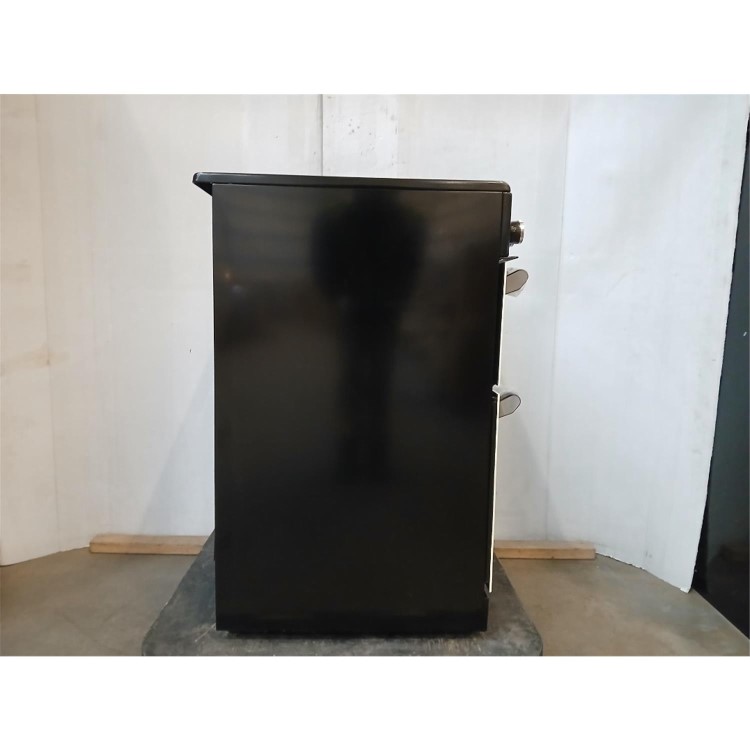 GRADE A2 - electriQ 60cm Double Oven Electric Cooker - Cream