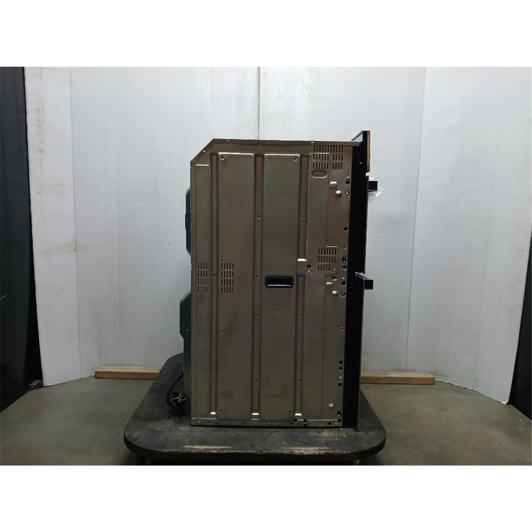 GRADE A2 - Hotpoint DIH10DIX Built-In Electric Double Oven - Stainless Steel  