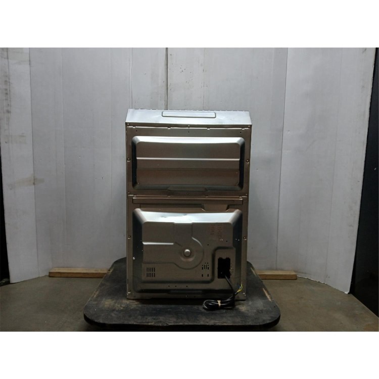 GRADE A2 - Hotpoint DIH10DIX Built-In Electric Double Oven - Stainless Steel  