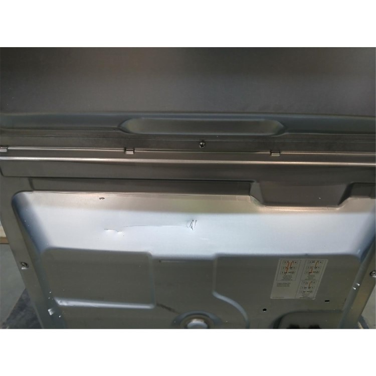 GRADE A2 - Hotpoint DIH10DIX Built-In Electric Double Oven - Stainless Steel  
