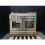 GRADE A2 - Falcon Continental 110cm Dual Fuel Range Cooker - Stainless Steel
