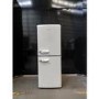 GRADE A2 - electriQ 153 Litre 60/40 Retro Freestanding Fridge Freezer - Cream Total No Frost