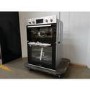 GRADE A2 - Indesit DII10DIX Electric Built In Double Oven - Stainless Steel 