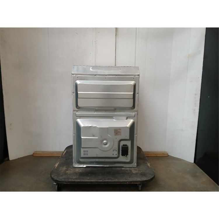 GRADE A2 - Indesit DII10DIX Electric Built In Double Oven - Stainless Steel 