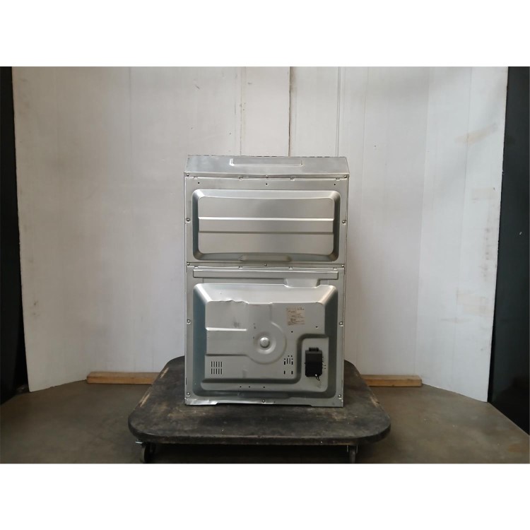GRADE A2 - Indesit DII10DIX Electric Built In Double Oven - Stainless Steel 