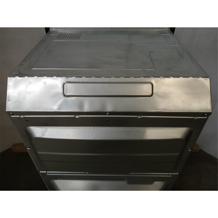 GRADE A2 - Indesit DII10DIX Electric Built In Double Oven - Stainless Steel 