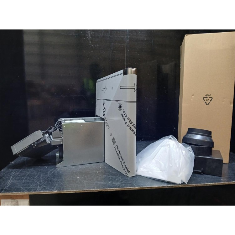 GRADE A3 - Hotpoint 70cm Chimney Cooker Hood - Stainless Steel