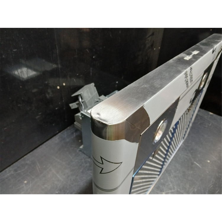 GRADE A3 - Hotpoint 70cm Chimney Cooker Hood - Stainless Steel