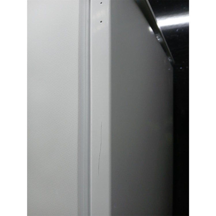 GRADE A2 - electriQ 249 Litre 178cm 70/30 Integrated Fridge Freezer - White with Sliding Door Hinge
