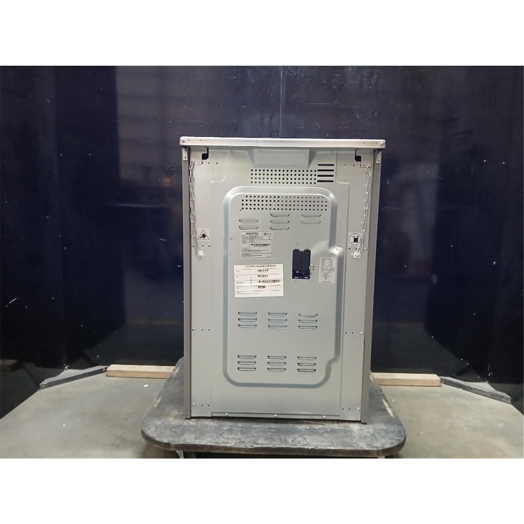 GRADE A2 - electriQ 60cm Electric Cooker - Stainless Steel