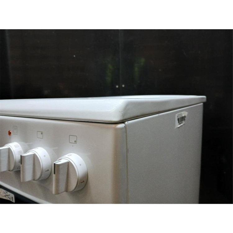 GRADE A2 - Amica 50cm Electric Cooker - White