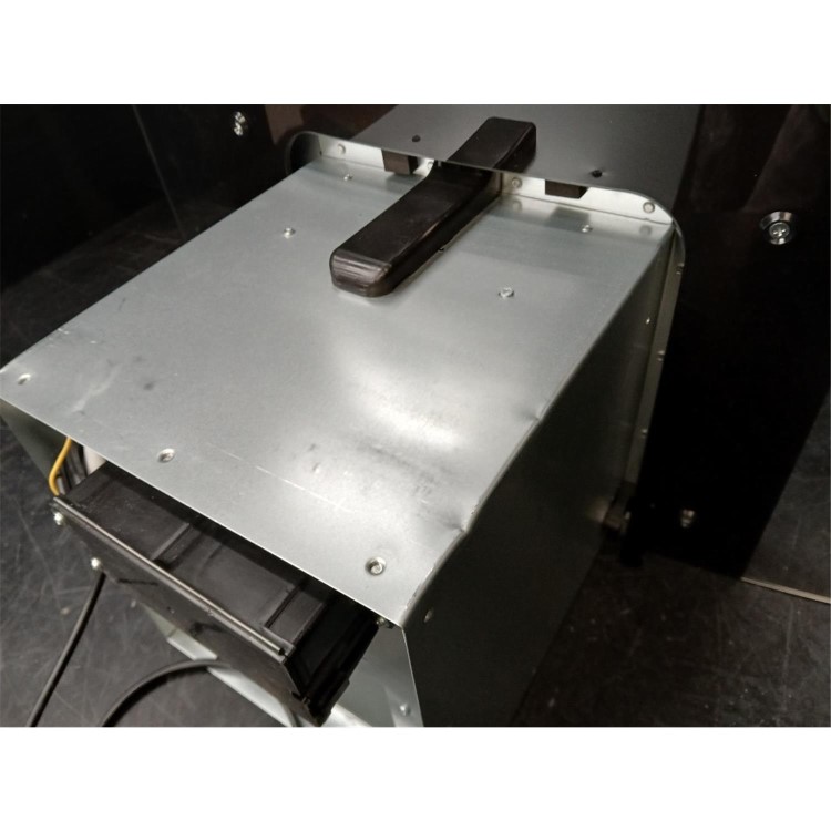 GRADE A3 - CDA 70cm Curved Glass Chimney Cooker Hood - Stainless Steel