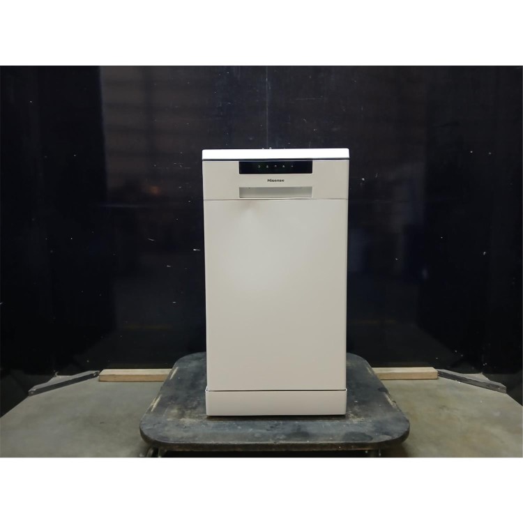 GRADE A2 - Hisense Hi4 Freestanding Slimline Dishwasher - Super Silent - White