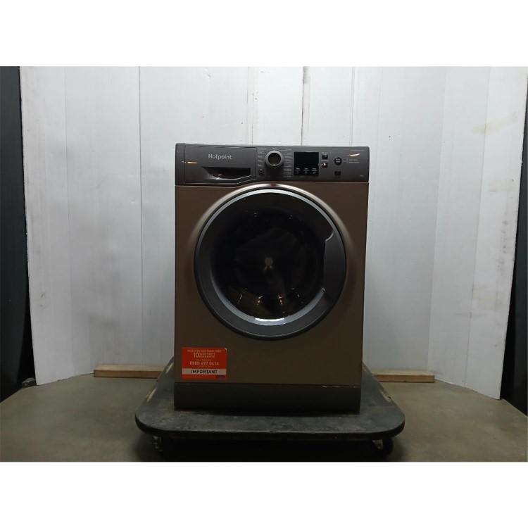 GRADE A2 - Hotpoint AntiStain 9kg 1400rpm Washing Machine - Graphite Grey