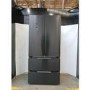 Refurbished Hotpoint 510 Litre French Style American Fridge Freezer - Inox