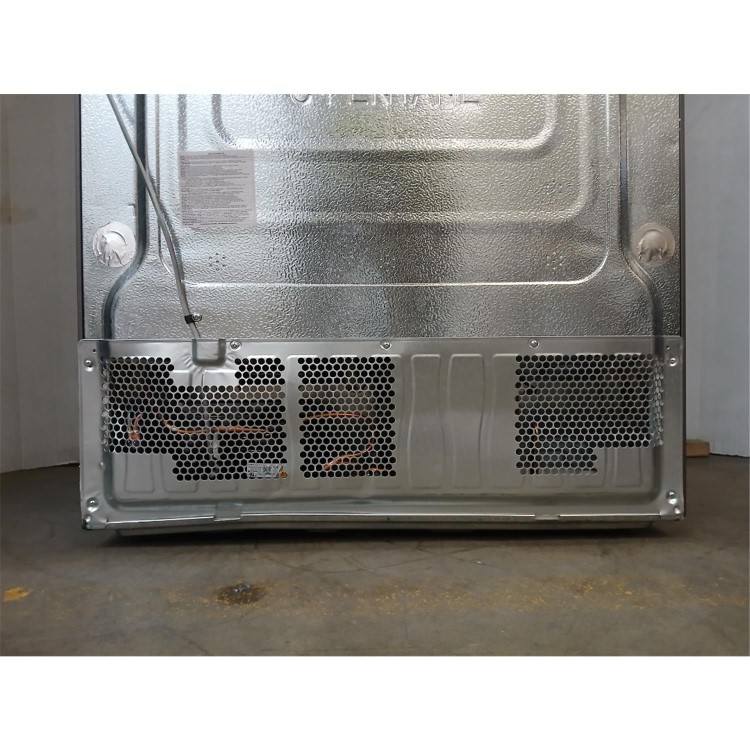 Refurbished Hotpoint 510 Litre French Style American Fridge Freezer - Inox