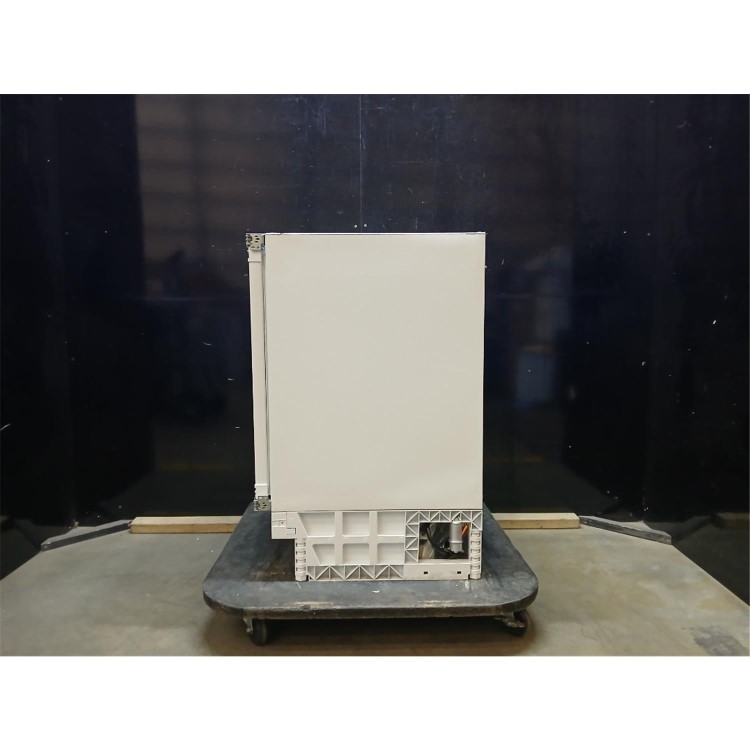 GRADE A2 - electriQ 90 Litre 82cm Integrated Under Counter Freezer with Fixed Door Hinge