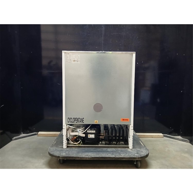 GRADE A2 - electriQ 90 Litre 82cm Integrated Under Counter Freezer with Fixed Door Hinge