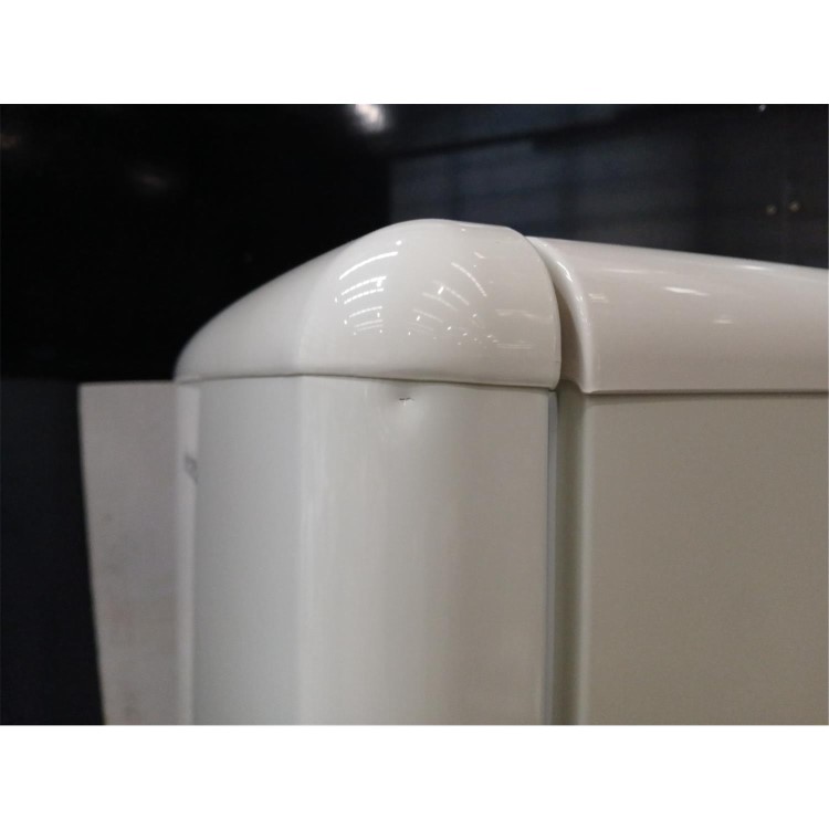 GRADE A2 - electriQ 244 Litre 60/40 Retro Freestanding Fridge Freezer - Cream