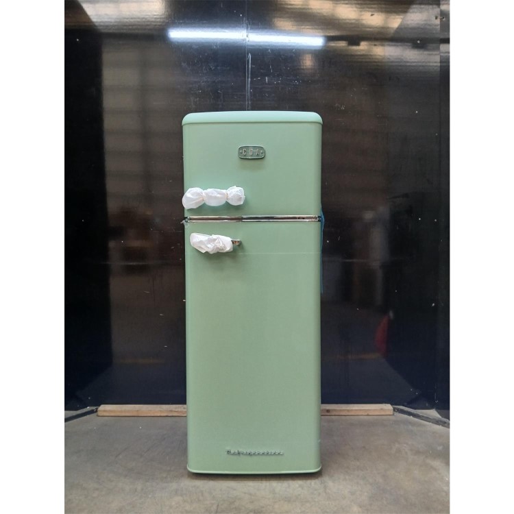 Refurbished CDA Betty Top Mount Freestanding Retro Fridge Freezer - Meadow