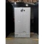 Refurbished Haier Series 3 528 Litre Side-by-Side American Fridge Freezer - Stainless Steel