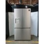 Refurbished Hisense 634 Litre French Style American Fridge Freezer - Stainless Steel