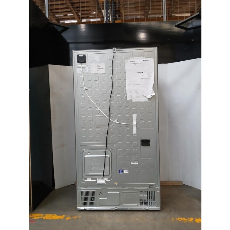 Refurbished Hisense 634 Litre French Style American Fridge Freezer - Stainless Steel