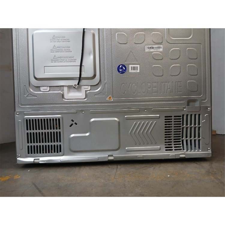 Refurbished Hisense 634 Litre French Style American Fridge Freezer - Stainless Steel