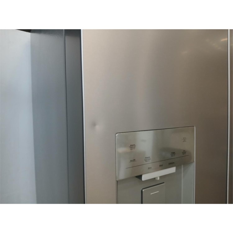 Refurbished Hisense 634 Litre French Style American Fridge Freezer - Stainless Steel