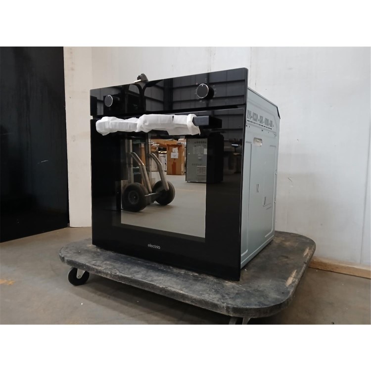 GRADE A2 - electriQ Plug-In Electric Single Oven – Black