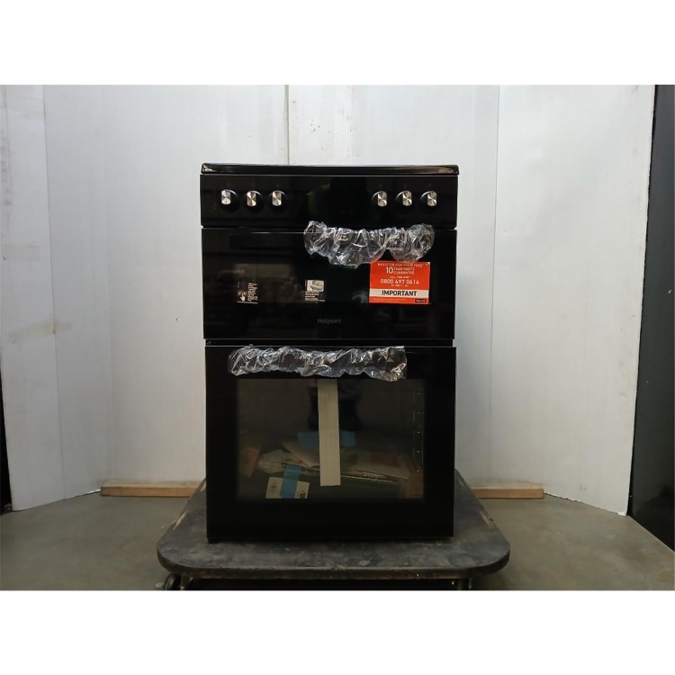 GRADE A2 - Hotpoint 60cm Electric Cooker - Black