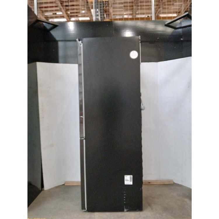 Refurbished LG NatureFRESH 340 Litre 70/30 Fridge Freezer Fridge Freezer - Black Steel