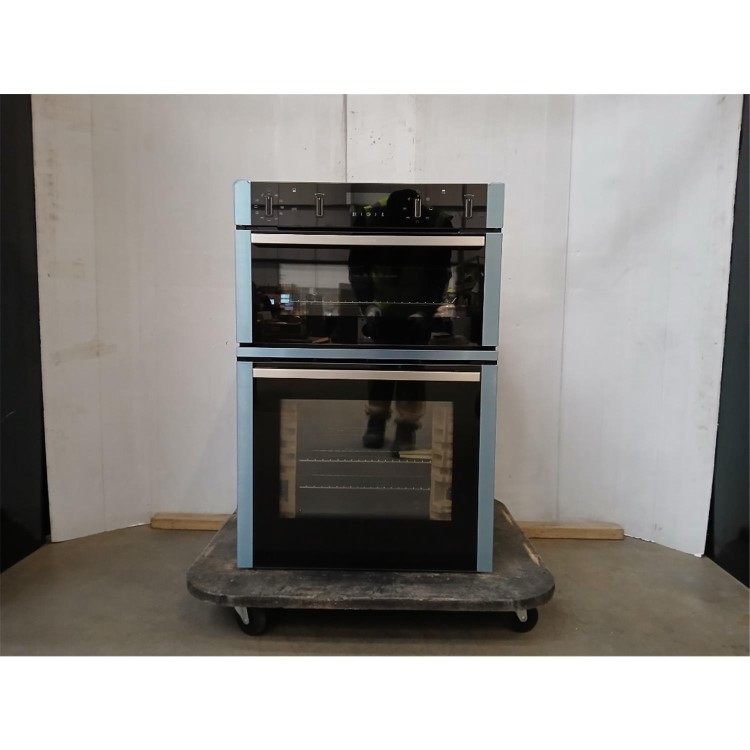 GRADE A2 - Neff N50 U2ACH7AN7B Built-In Double Oven - Stainless Steel  
