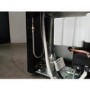 Refurbished Indesit Freestanding 287 Litre 50/50 55cm Fridge Freezer with Low Frost Technology in Black, E Rated