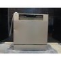 GRADE A2 - electriQ XL Mini Table Top Dishwasher - Silver