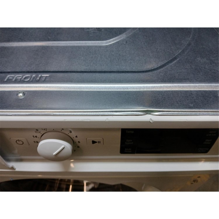 GRADE A2 - Hotpoint Anti-stain 9kg 1400rpm Integrated Washing Machine - White