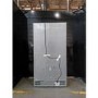 GRADE A2 - Hisense PureFlat 541 Litre Side-by-Side American Fridge Freezer - Silver