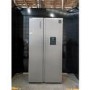 GRADE A2 - Hisense PureFlat 541 Litre Side-by-Side American Fridge Freezer - Silver