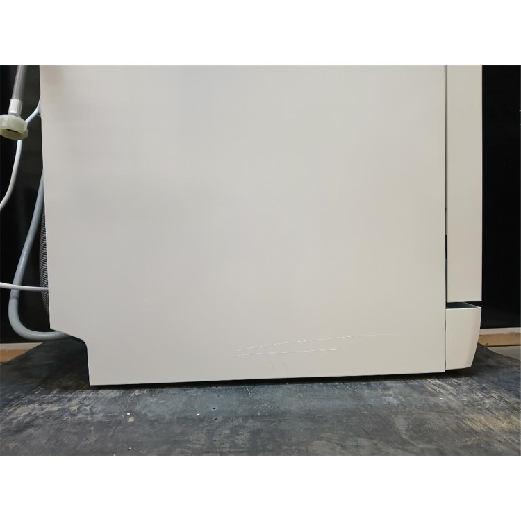 GRADE A2 - electriQ Series 2 Freestanding Slimline Dishwasher - D-Rated White