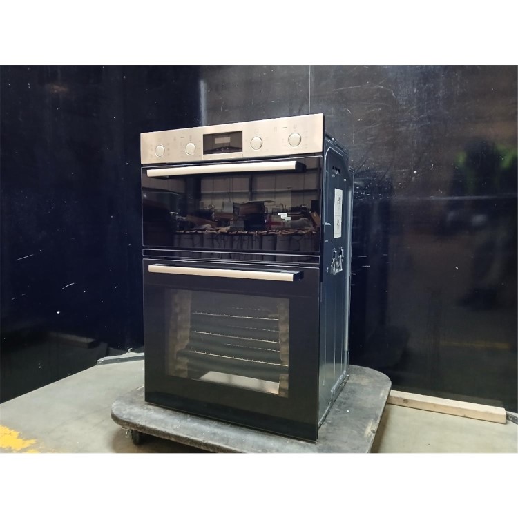 GRADE A2 - Bosch Series 4 MBA533BS3B Electric Built-In Double Oven - Stainless Steel
