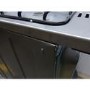 GRADE A2 - Indesit 50cm Dual Fuel Cooker - Stainless Steel