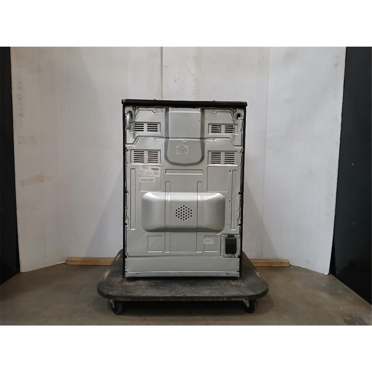GRADE A2 - electriQ 60cm Dual Fuel Cooker - Black