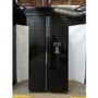 GRADE A2 - Russell Hobbs 439 Litre Side-By-Side American Fridge Freezer - Black
