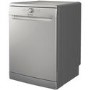 GRADE A2 - Indesit Fast&Clean Freestanding Dishwasher - Silver